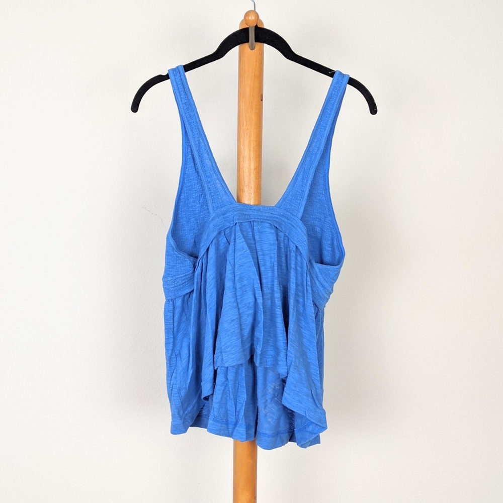 Free People Zinia V-Neck Babydoll Tank Top - Picture 5 of 8